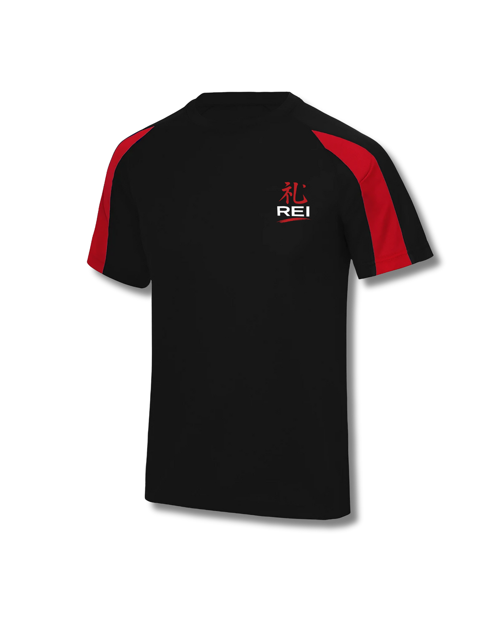 Motion Red Trim Adult T-shirt