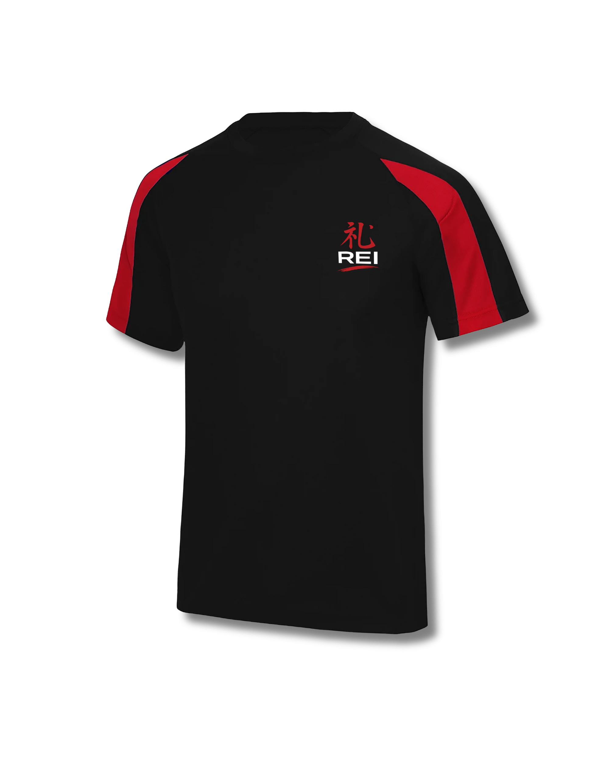 Motion Red Trim Adult T-shirt