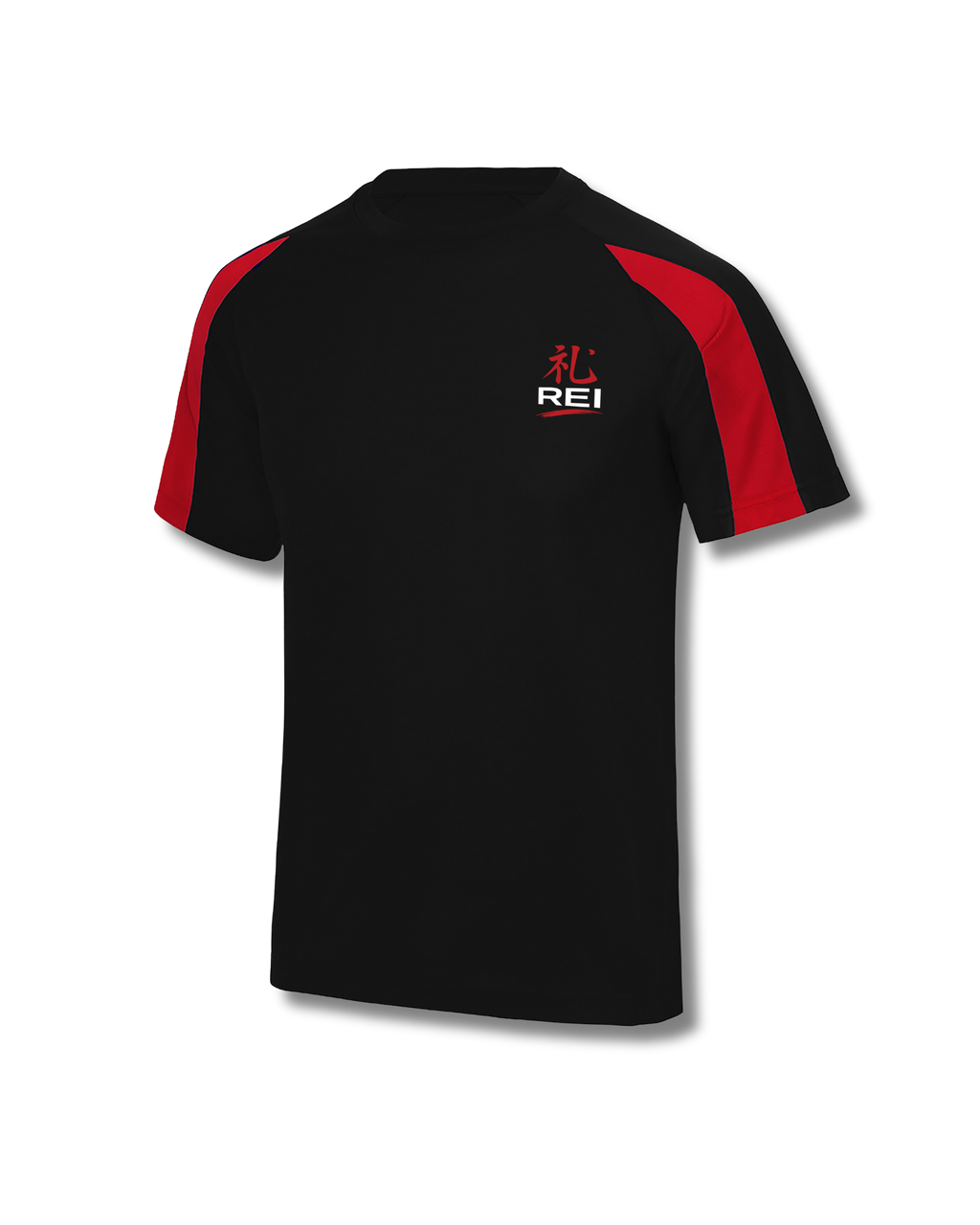 Motion Red Trim Kids T-shirt