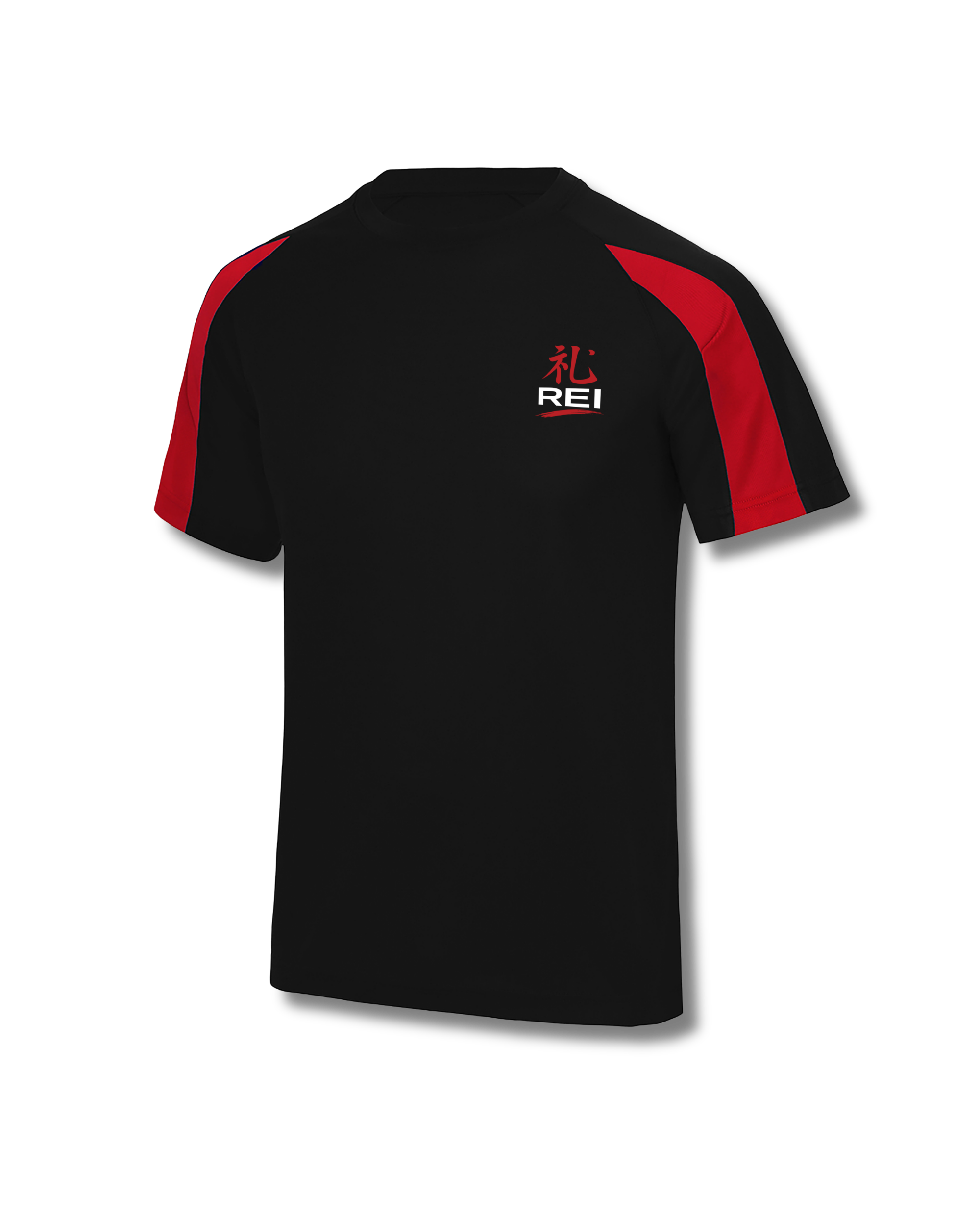 Motion Red Trim Kids T-shirt